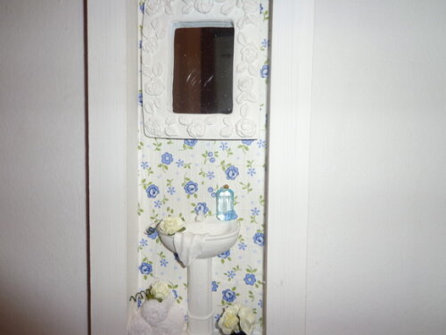 Quadro Decorativo Banheiro In Blue-3