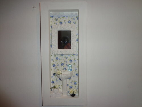 Quadro Decorativo Banheiro In Blue-3