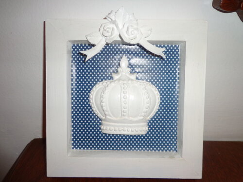 Quadro Decorativo Coroa Real