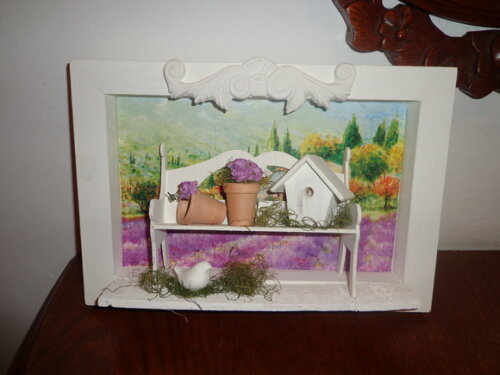 Quadro Decorativo Encanto de Jardim