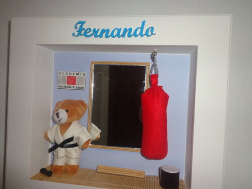 Quadro Decorativo Judoca