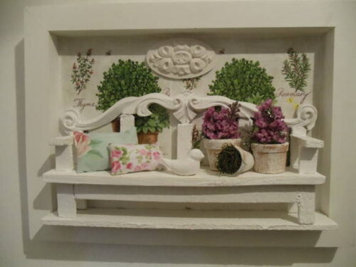 Quadro Decorativo lindo Jardim