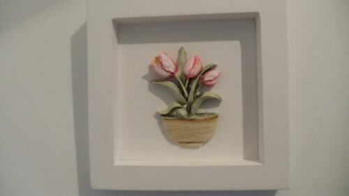 Quadro Decorativo Lírios