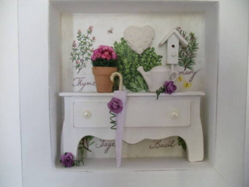 Quadro Decorativo Meu Jardim