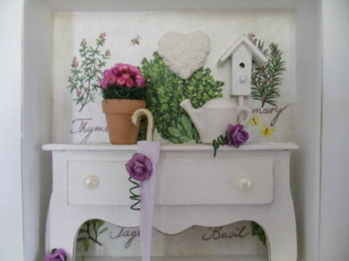 Quadro Decorativo Meu Jardim