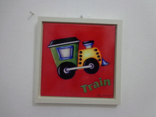 Quadro Infantil Trenzinho