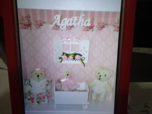 Quadro Maternidade Irmãos e Bebê
