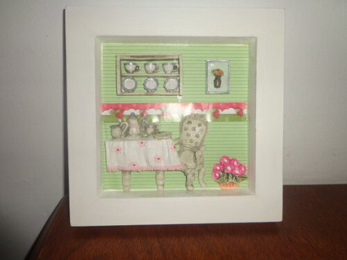 Quadro Miniatura Bela Cozinha