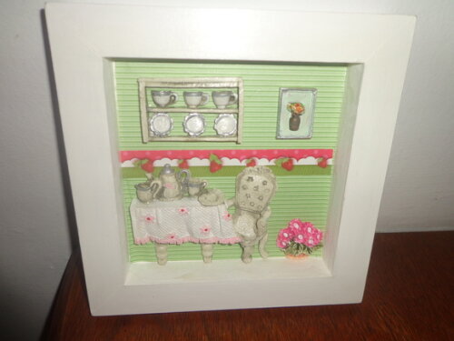 Quadro Miniatura Bela Cozinha