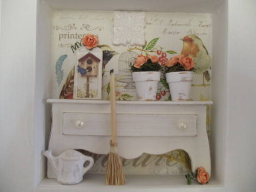 Quadro Miniatura Jardinagem