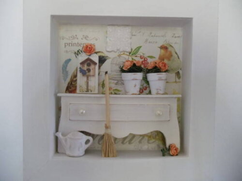 Quadro Miniatura Jardinagem