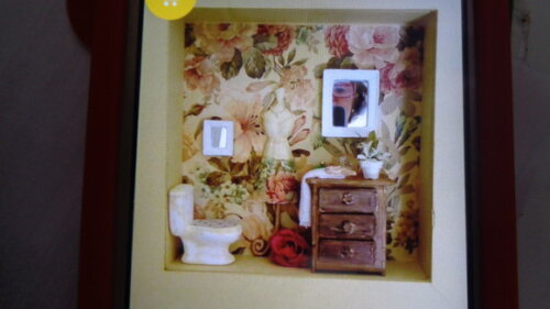 Quadro Miniatura para Banheiro