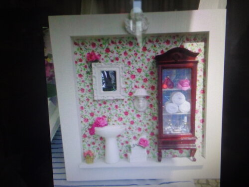 Quadro Miniatura Lavabo