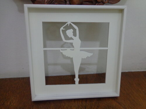 Quadro Recortado Bailarina