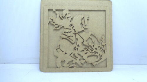 Quadro Recortado Moto em mdf