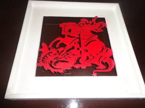 Quadro Recortado São Jorge