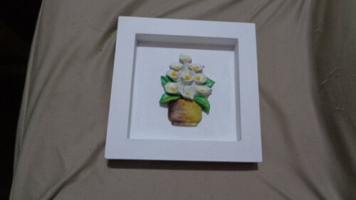 Quadro Vaso e Flores
