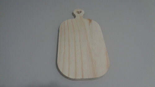Tabua Oval em Pinus
