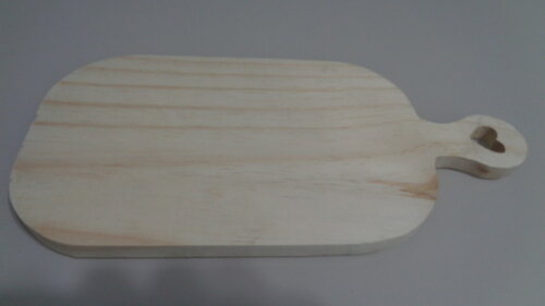 Tabua Oval em Pinus