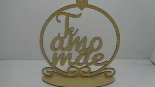 Te Amo Mãe com Base