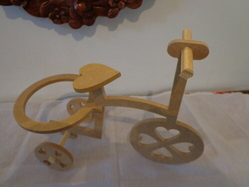 Triciclo Porta Vaso em mdf