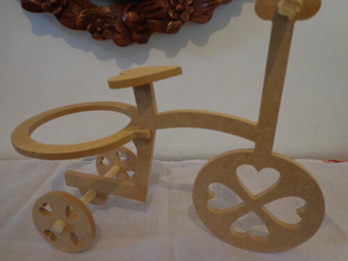 Triciclo Porta Vaso em mdf