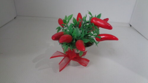 Vaso com Pimentas
