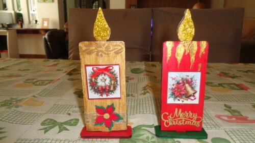 Velas Decoradas-preço Unitário