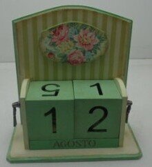 Calendário de Mesa Decorado
