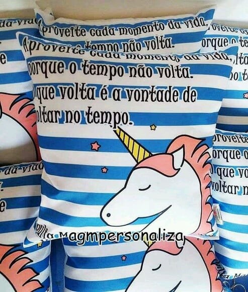 Almofada Personalizada Unicornio
