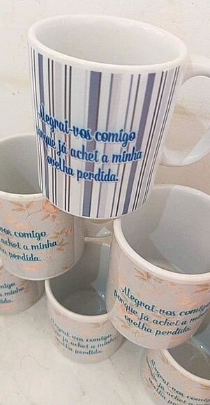 Caneca Porcelana 1 *10unidades*