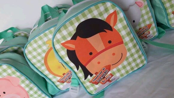 Fazendinha Mochila Personalizada Fazendinha