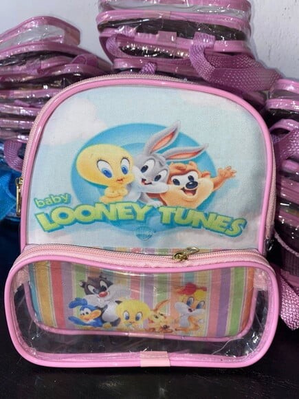 Mochila Cristal Personalizada Tema Brinquedos