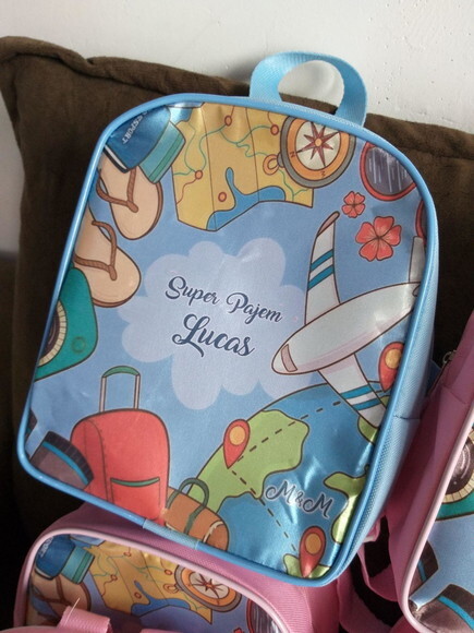 Mochila Daminhas e Temas