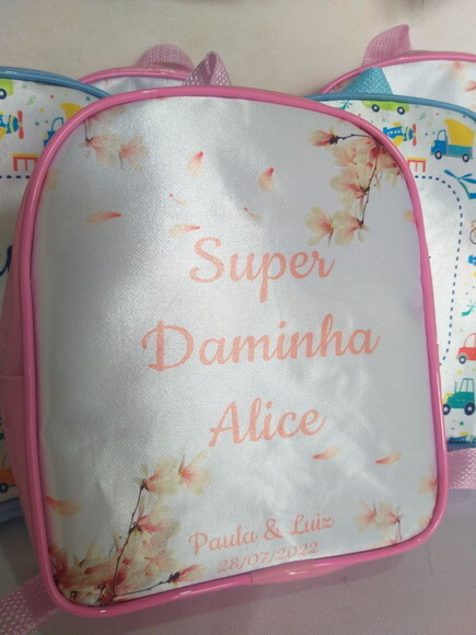Mochila Daminhas e Temas