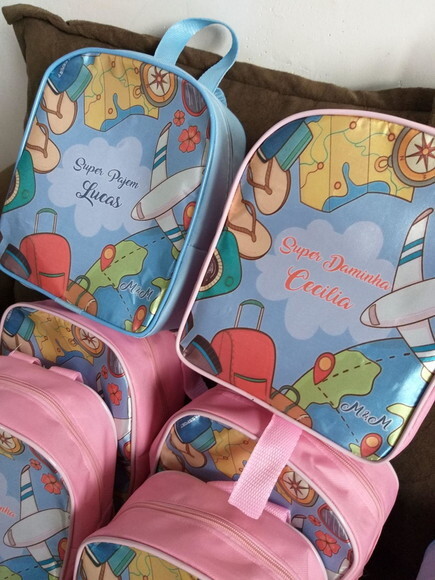 Mochila Daminhas e Temas
