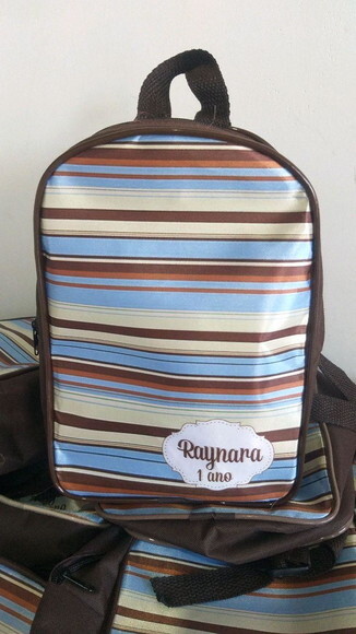 Mochila Tema Jardim Encantado