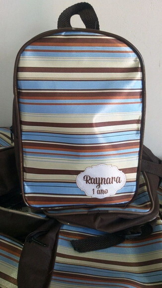 Mochila Tema Jardim Encantado