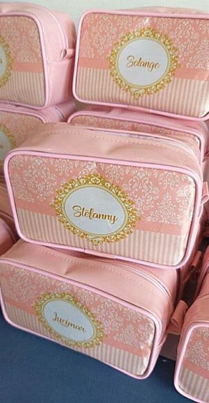 Nécessaire Lembrancinha Tema de Sua Preferência