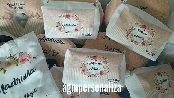 Nécessaire Personalizadas Box Tecido Cordoba