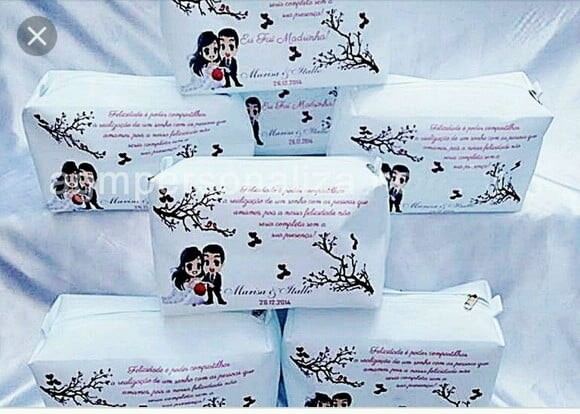 Nécessaire Personalizadas Box Tecido Cordoba