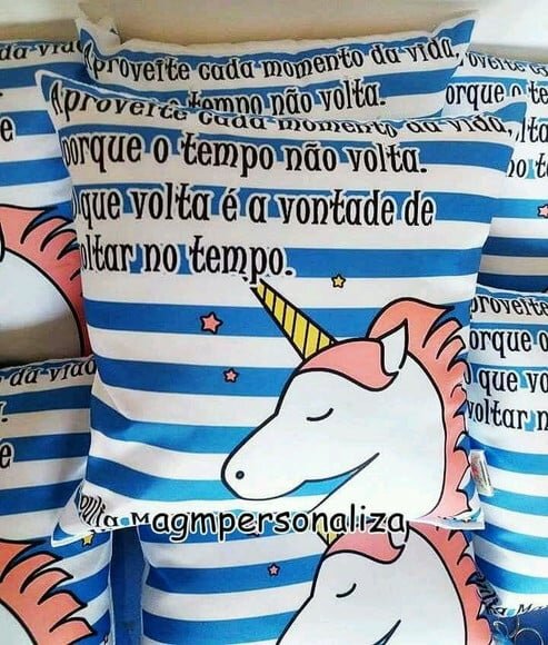 Almofada Personalizada Unicornio