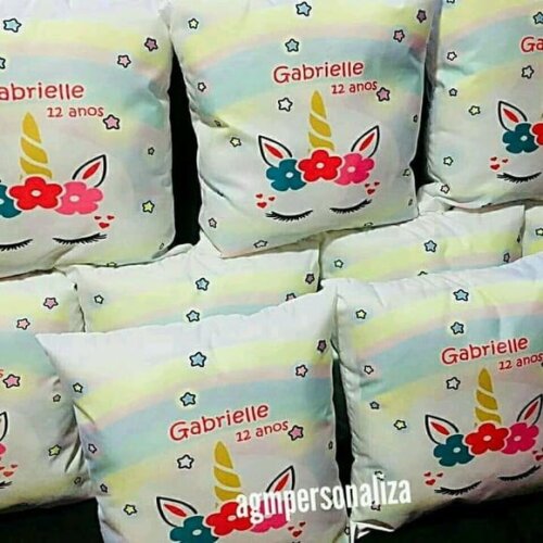 Almofada Personalizada Unicornio