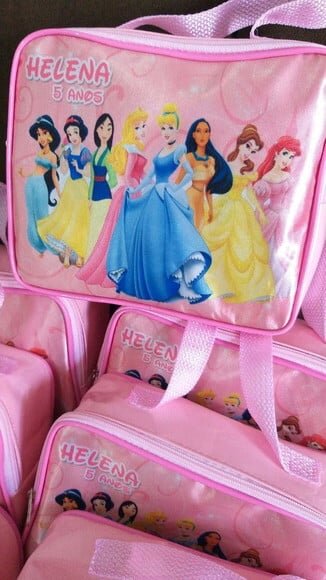 Bolsa Tema Todas as Princesas *10 Unidades*