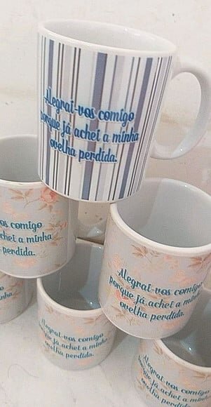 Caneca Porcelana 1 *10unidades*