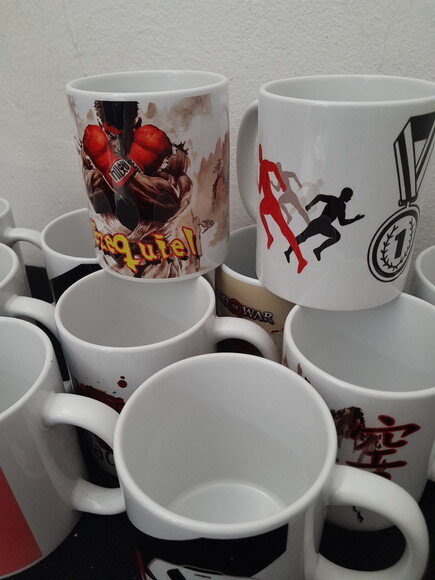 Caneca Tema Vasco ou Outros Times