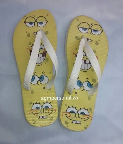 Chinelos Personalizados Infantil