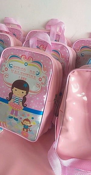 Mochila Circo Rosa