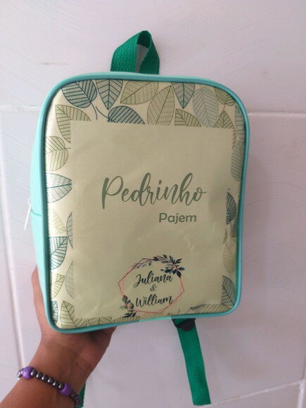 Mochila Pajem @agmpersonaliza