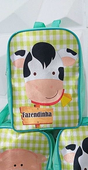 Mochila Personalizada Fazendinha